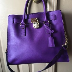 AUTHENTIC Leather Michael Kors Handbag